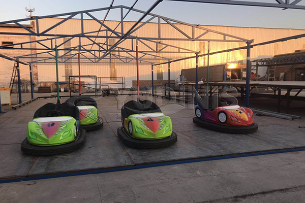 Can Sky Net bumper cars be used outdoors