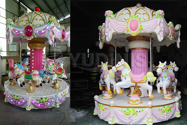 6 Seat small Carousel for kids