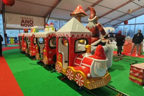 Christmas Small Train Rides for Kids