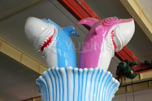 design of the shark themed self control ride for sale