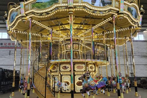 where can i buy double decker carousel amused