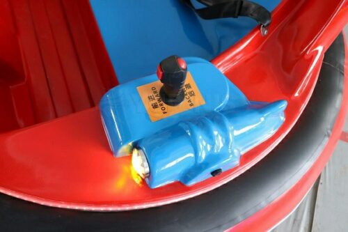 How to operate inflatable bumper car