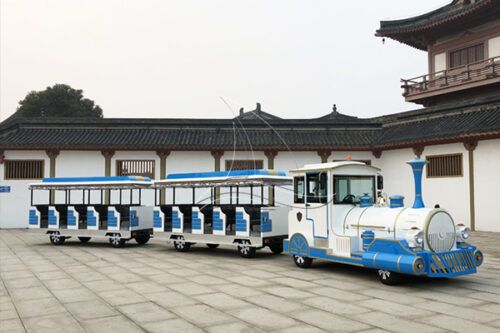 scenic spot tourist trackless train for sale electric