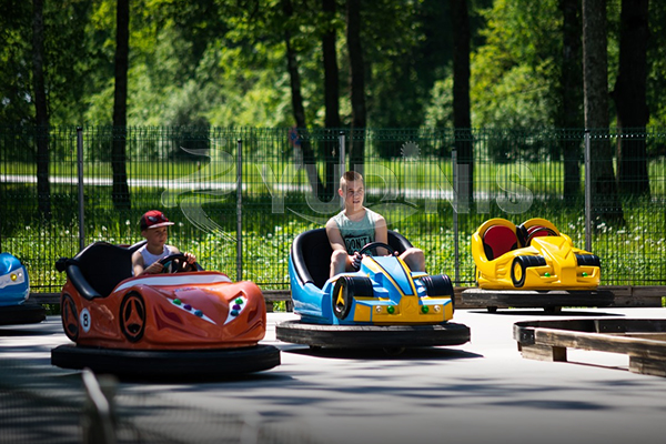 battery bumper cars for sale from Dinis factory to Lithuania